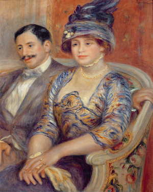 Mr. and Mrs. Bernheim de Villers, 1910 (oil on canvas)
