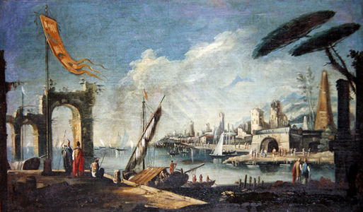 Naples (oil on canvas)