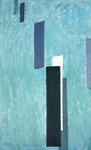 Vertical Plains I, 1912 (oil on canvas)