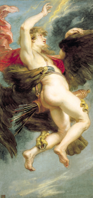 The Rape of Ganymede, c.1636-38 (oil on canvas)