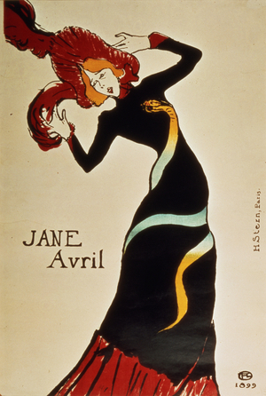 Jane Avril (1868-1943) 1899 (lithograph)