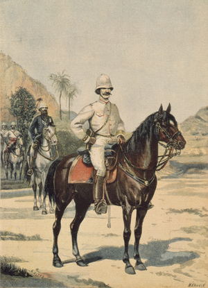 General Gallieni, from 'Le Petit Journal', 11 June 1899 (colour engraving)