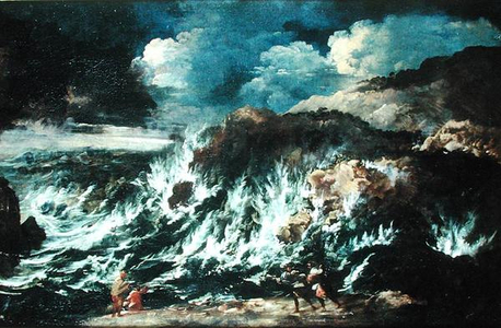 The Storm, before 1700 (oil on canvas)