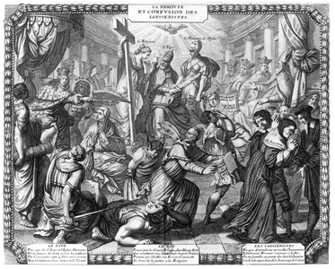 The Rout and Confusion of the Jansenists (engraving)