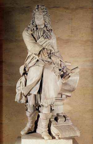 Statue of Sebastien Le Prestre de Vauban (1633-1707) 1785 (marble)