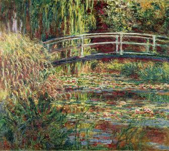 Waterlily Pond: Pink Harmony, 1900 (oil on canvas)