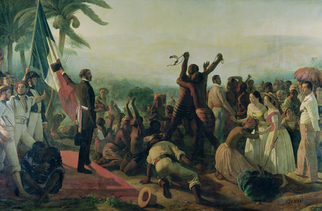Proclamation of the Abolition of Slavery in the French Colonies, 23rd April 1848, 1849 (oil on canvas)