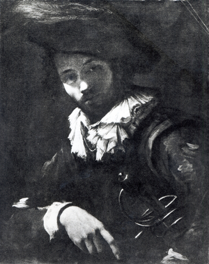 Portrait of a mercenary, 1621-25 (oil on canvas)