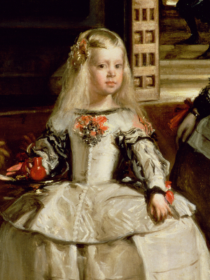 Las Meninas or The Family of Philip IV, c.1656 (oil on canvas) (detail)