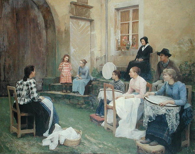 Memory of Franche-Comte (oil on canvas)