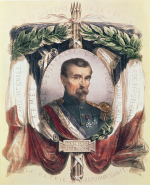Portrait of General Louis Eugene Cavaignac (1802-57) (lithograph)