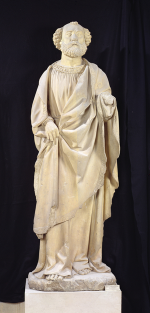 St. Peter, from the Chateau des Ducs de Bourbon, Chantelle, c.1500-03 (stone)