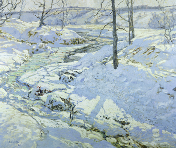 Morning Light, 1922 (oil on canvas)