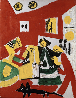 The Family of Philip IV, no.48 from 'Las Meninas', 1957 (oil on canvas)