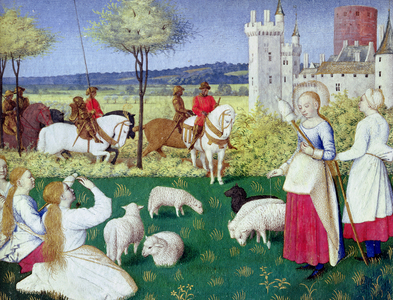 Ms Fr 71 St. Margaret of Antioch and Olibrius (vellum)