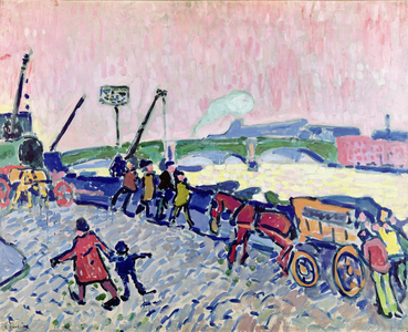 The Bridge at Chatou, 1904-05 (oil on canvas)