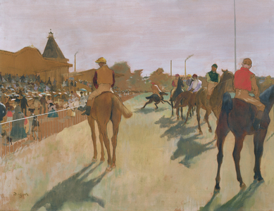 The Parade, c.1866-68 (oil on paper)