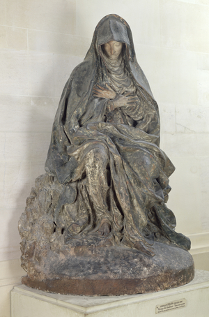 The Virgin of Sorrow (polychrome terracotta)