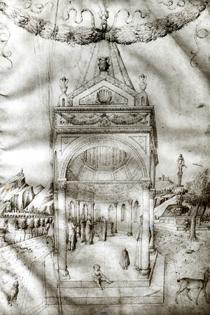 The Presentation in the Temple (pencil on paper)