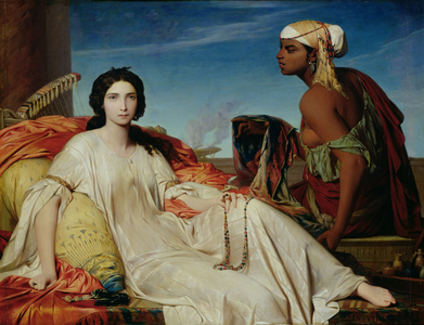 Esther as an Odalisque, 1844 (oil on canvas)