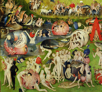 The Garden of Earthly Delights, 1490-1500 (oil on panel)