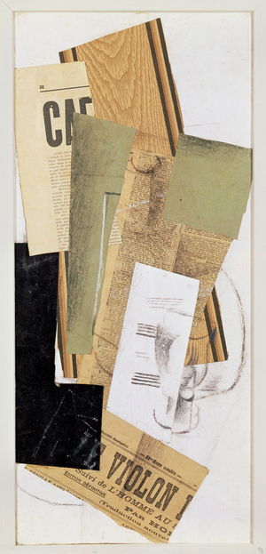 The Violin, 1913-14 (paper collage)