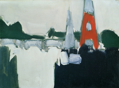 The Eiffel Tower, 1954 (oil on canvas)