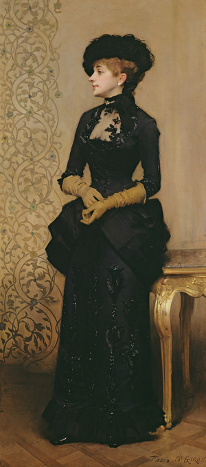 The Parisian (oil on canvas)