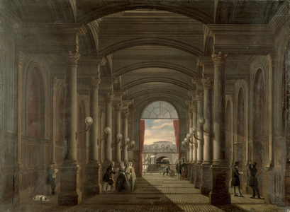 Interior of the Gare Saint-Lazare, 19th century (oil on canvas)