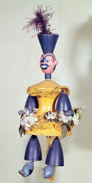 Puppet made for 'Le Roi Cerf' by Carlo Gozzi (1720-1806) 1918 (mixed media)
