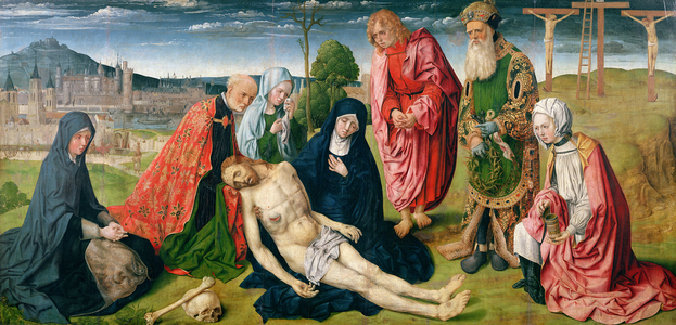 Pieta of Saint-Germain-des-Pres (tempera on panel)