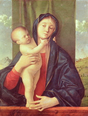 Virgin and Child, c.1487 (oil on panel)