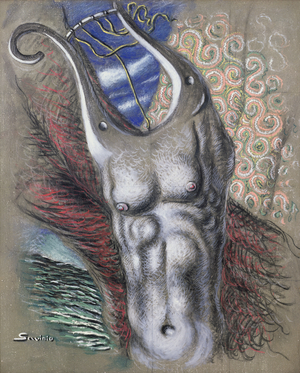 Orpheus (oil on canvas)