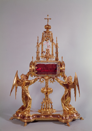 Reliquary of the Veil of St. Aldegonde (gold)