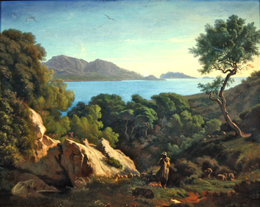 Near Marseille (oil on canvas)
