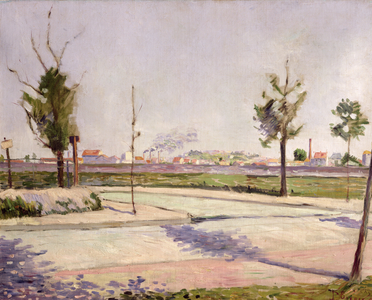 The Road to Gennevilliers, 1883 (oil on canvas)
