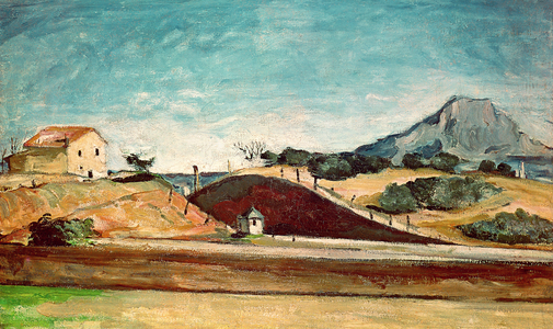 The Railway Cutting, c.1870 (oil on canvas)