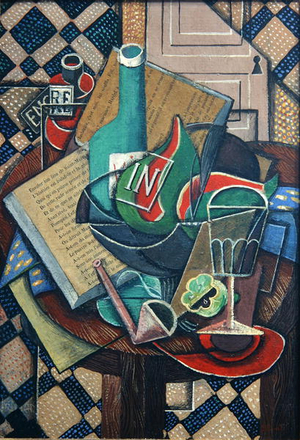 The Book, 1913 (oil on canvas)
