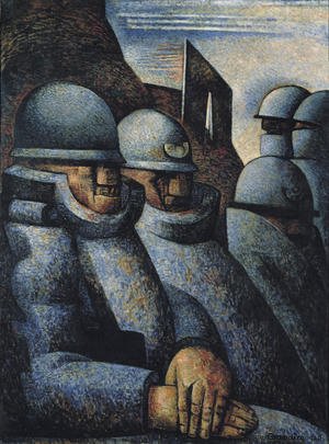 War, 1925 (oil on canvas)