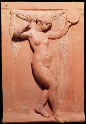 Dancer with a tambourine, 1918 (terracotta)