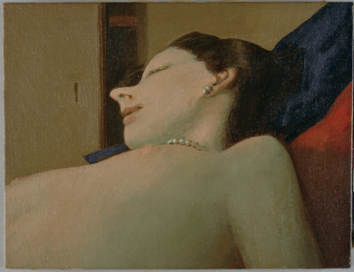 Le Nez dans le Placard, 1981 (oil on canvas)