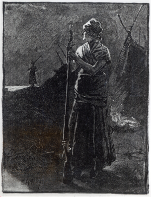A Red River Colonist, 1878 (engraving)