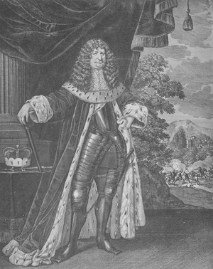 Friedrich Wilhelm I, Elector of Brandenburg (engraving)