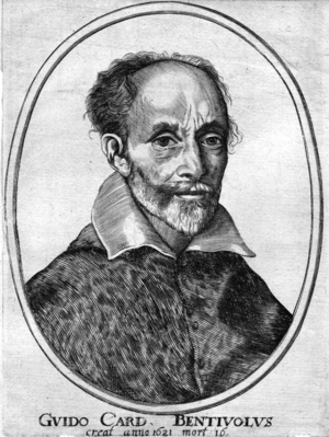 Portrait of Cardinal Guido Bentivoglio (engraving)