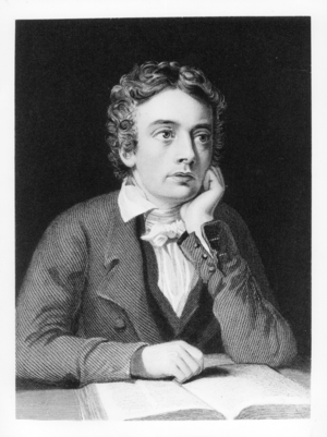 John Keats (1795-1821) (engraving)  (see 114049)