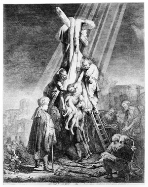 The Deposition, 1633 (etching)