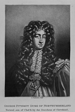 Portrait of George Duke of Northumberland, from 'Characters Illustrious in British History', by Richard Earlom and Charles Turner, 1815 (litho)