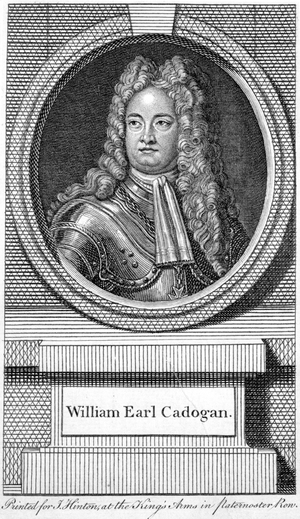 William, 1st Earl Cadogan (engraving)