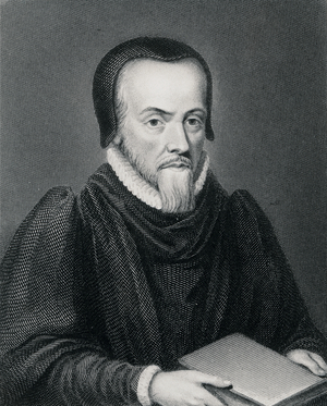 Richard Hooker (c.1554-1600), engraved by Edward Finden (engraving)