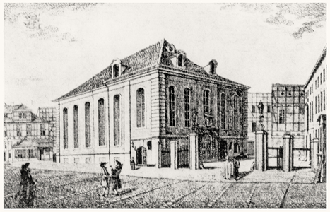 Synagogue in Berlin (engraving)